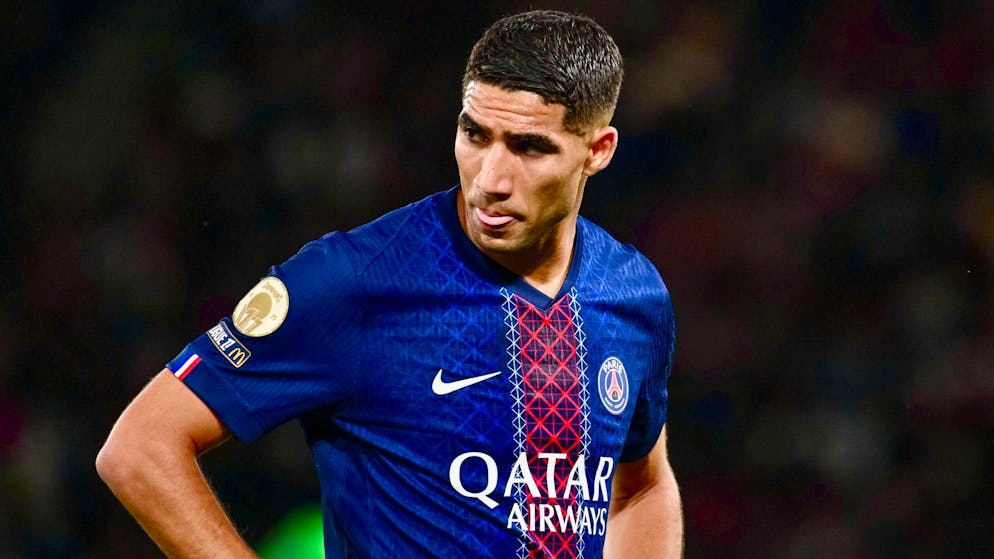 Achraf Hakimi, joueur du PSG. «Je sais que ce dont on m'a accusé est un mensonge»