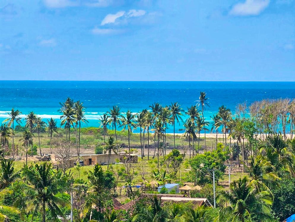 «Miami Indonesia»: isole da sogno nel mirino degli investitori. Le palme da cocco costeggiano ancora la bellissima costa - presto qui sorgerà una smart city.