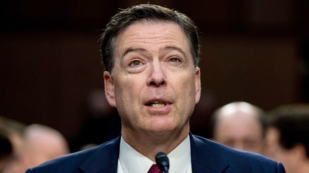 Der frühere FBI-Direktor Comey hat den Zorn von US-Präsident Trump auf sich gezogen. (Archivbild)