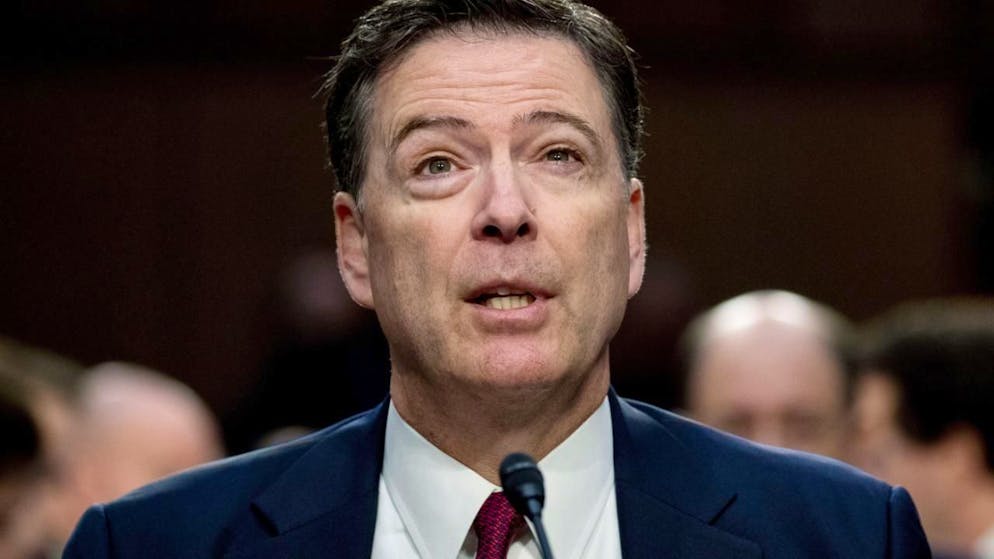 «Ich habe keine Angst»: Der ehemalige FBI-Chef James Comey. (Archivbild)