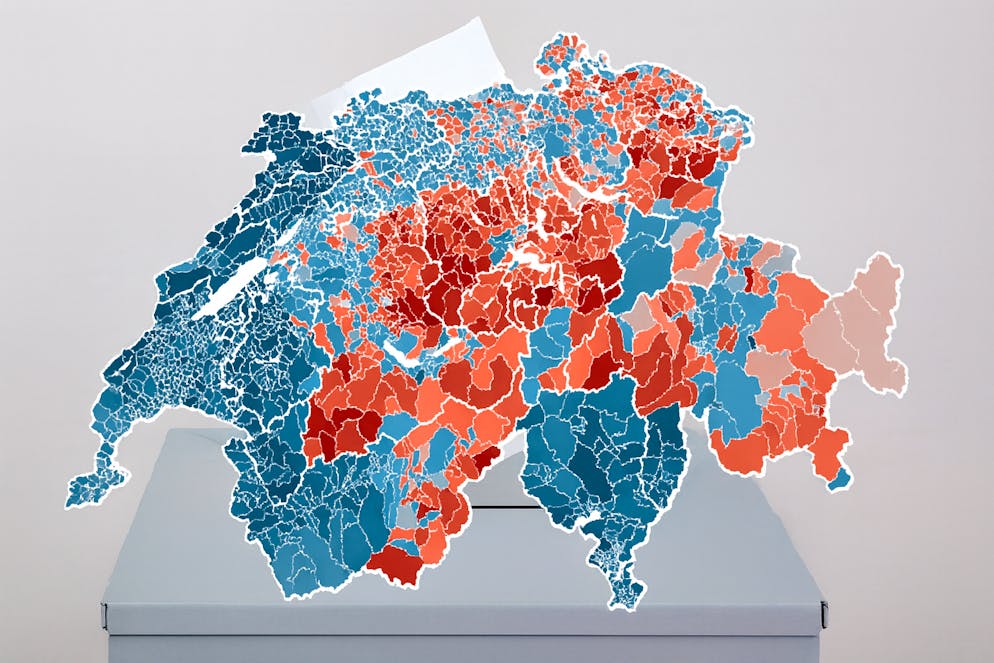 blue News zeigt dir, wie deine Gemeinde abgestimmt hat.