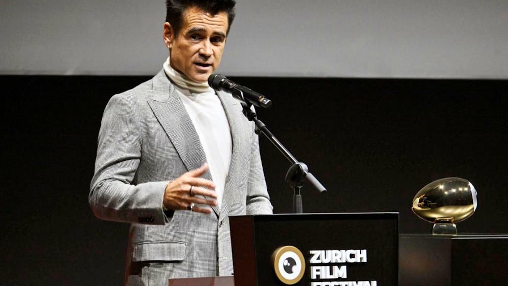 Cinema. Colin Farrell riceve il Golden Icon Award allo Zurich Film Festival