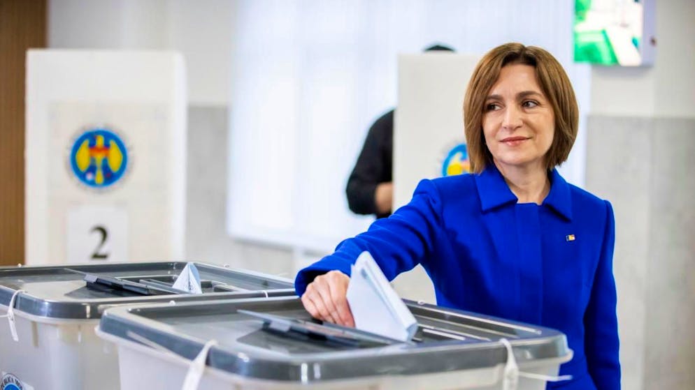 Le parti de Mme Sandu a gagné les élections législatives en septembre (archives).