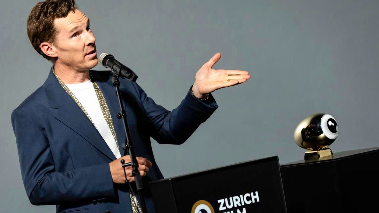 Film. Benedict Cumberbatch and Claire Foy honored at the ZFF