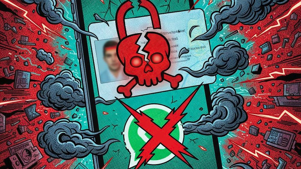 Sensible Daten. Experten warnen – dieses Foto darf nie auf WhatsApp landen