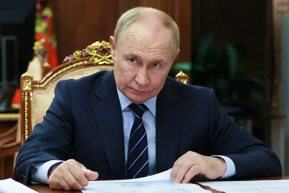 Il presidente russo Vladimir Putin.