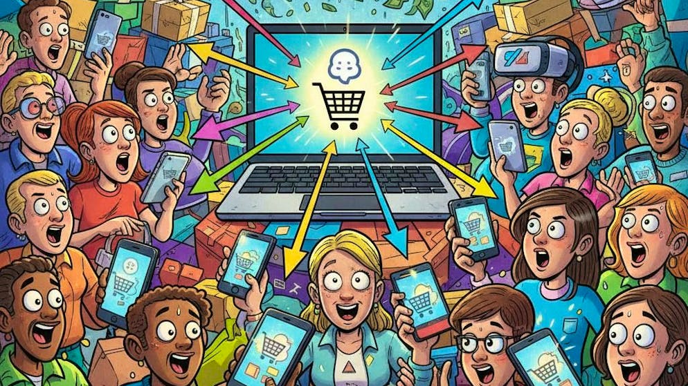 In futuro, grazie all'intelligenza artificiale, lo shopping sarà ancora più facile di quanto non lo sia già oggi.