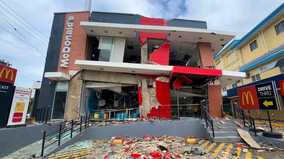 Stärke 6,9. Schweres Erdbeben auf den Philippinen – mindestens 69 Todesopfer