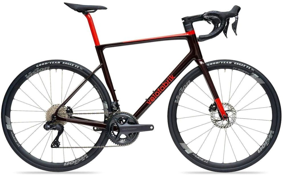 A picture of the "Velofabrik Apex" bike.