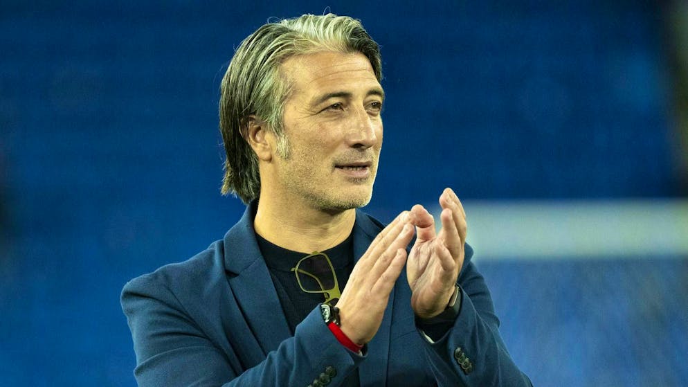 Murat Yakin and his team play against Germany at St. Jakob-Park in Basel.