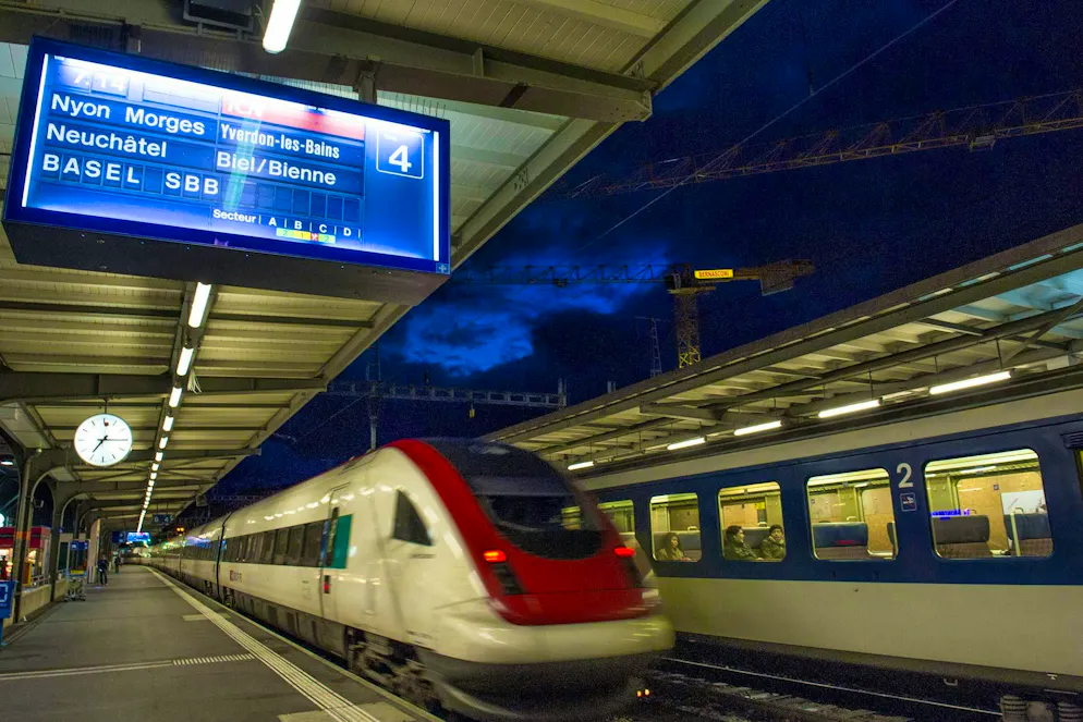 The ICN Bistro Biel-Basel will only accept cashless payments between October 6 and December 13, 2025. (Archive image)