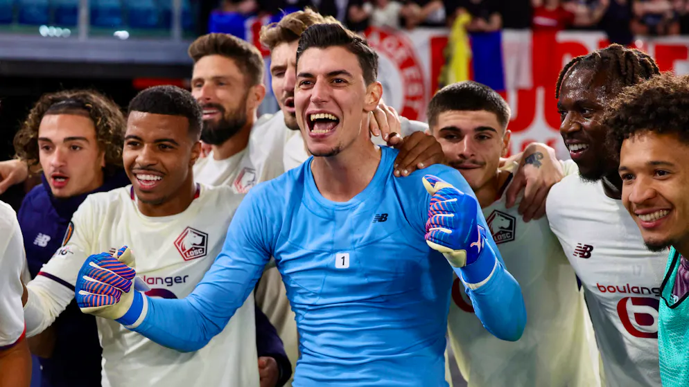 Europa League. «Je l’avais promis à ma fiancée» - L’exploit fou du gardien de Lille