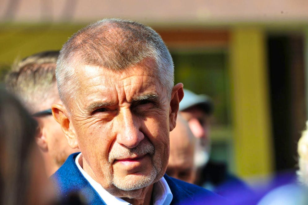 Election earthquake in the Czech Republic: Babis makes a comeback - Gallery. Czech billionaire and founder of the ANO party, Andrej Babis, at an election campaign appearance in Prague's Modrany district. (archive picture)