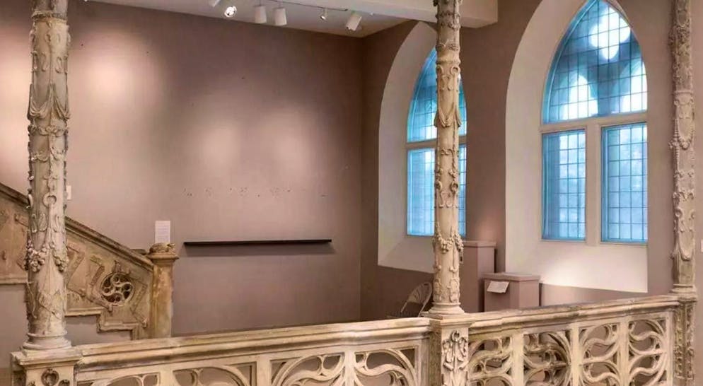 The lost staircase from the 15th century.