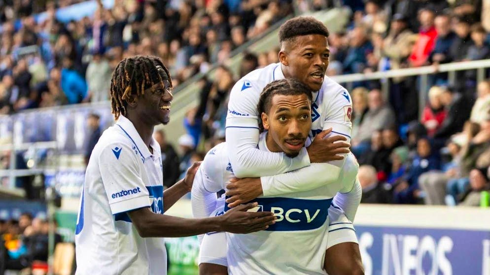 Theo Bair scores three times for Lausanne