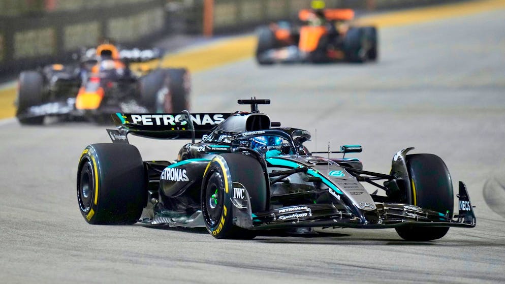 GP de Singapour. George Russell souverain, ambiance crispée chez McLaren