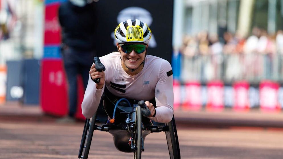 Catherine Debrunner sicherte sich an der WM über alle Distanzen Gold