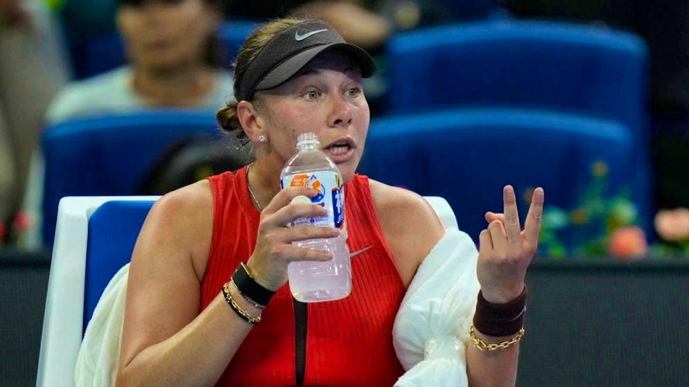 Only occasionally a reason for anger: Amanda Anisimova won the final in Beijing in three sets