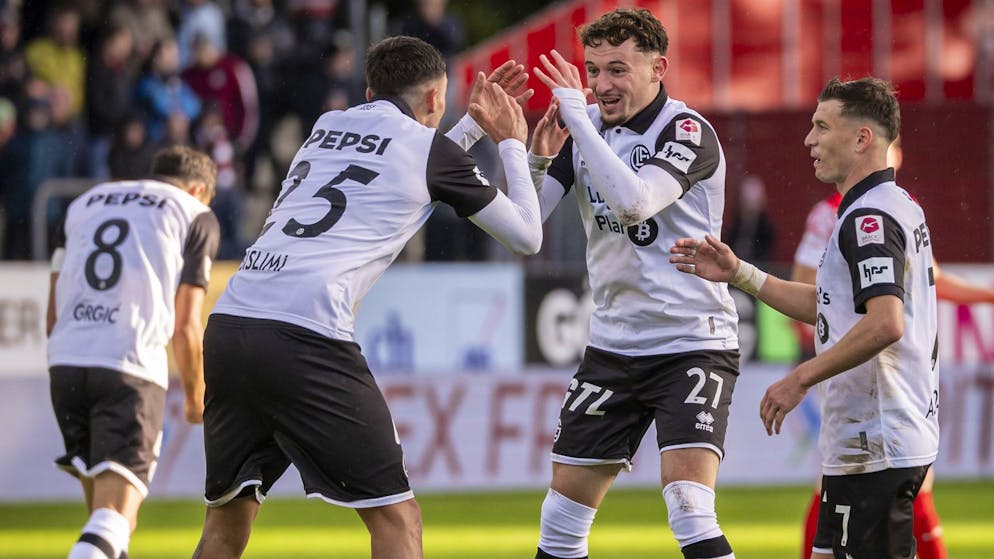 Irre Wende in Winterthur. Lugano schiesst vier Tore innert 13 Minuten und siegt trotz 0:2-Rückstand