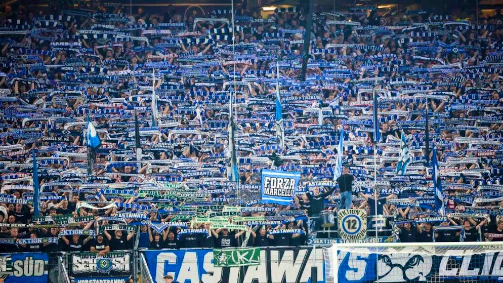 The HSV fans were able to cheer for the second time