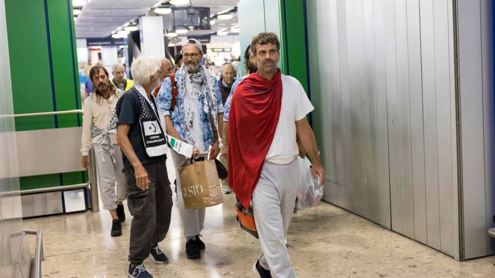 Il ticinese Vanni Bianconi è uno dei nove attivisti giunti a Ginevra.