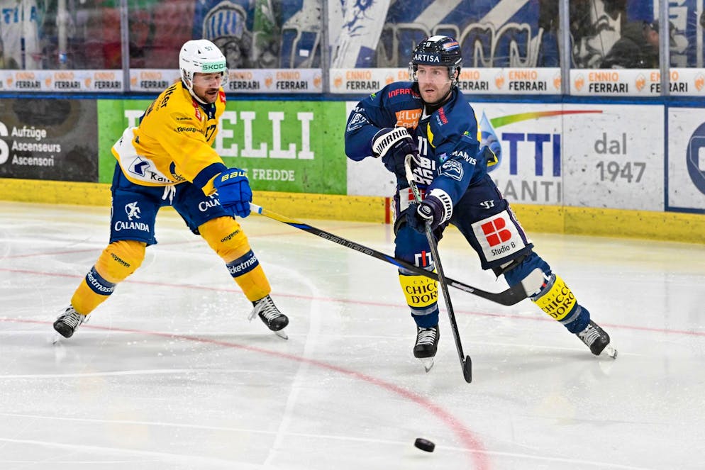 I leventinesi sono stati battuti dal Davos.