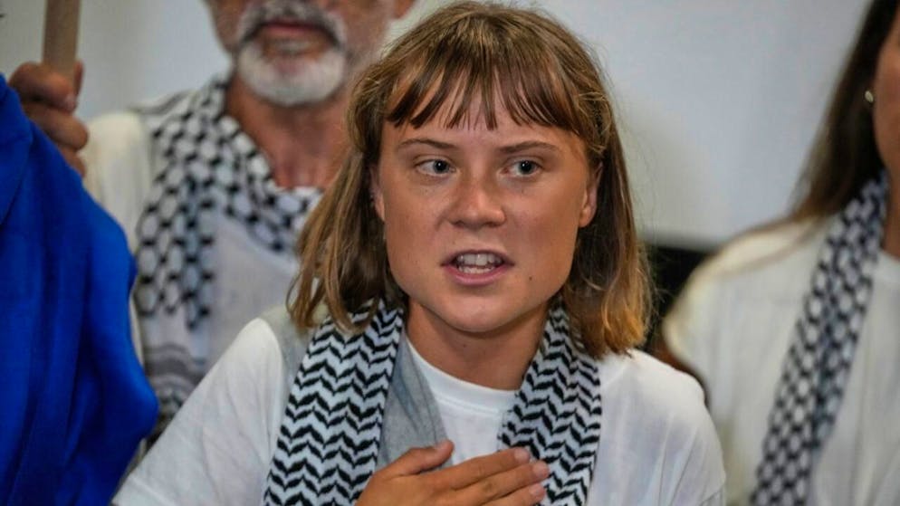 Medio Oriente. Greta Thunberg: «Siamo stati maltrattati in detenzione, ma a Gaza c'è un genocidio»