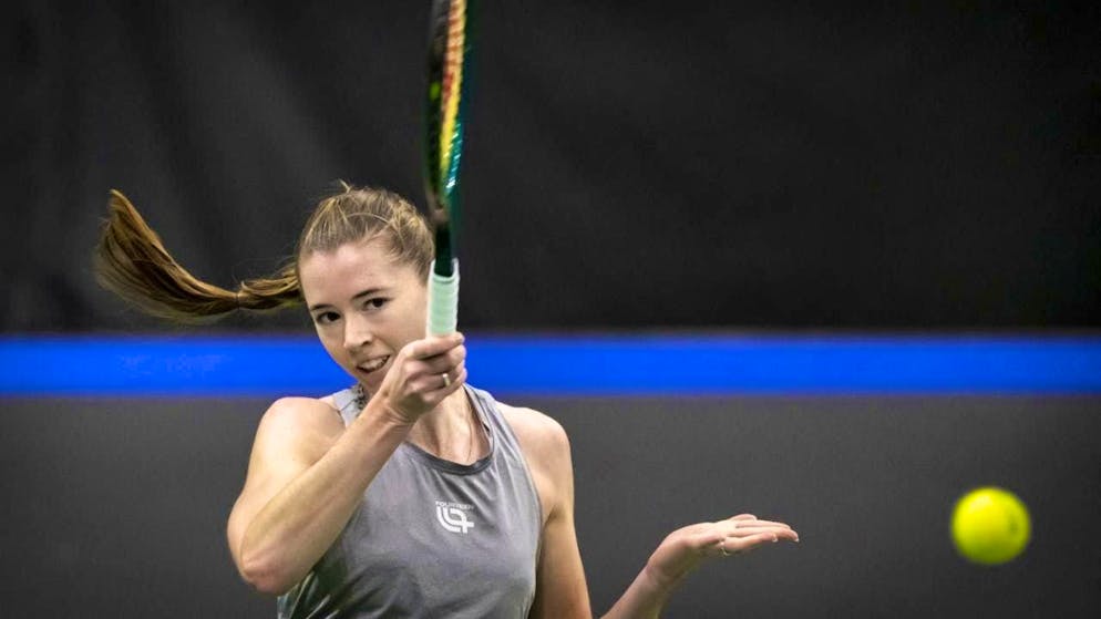 Simona Waltert is among the top hundred tennis players for the first time