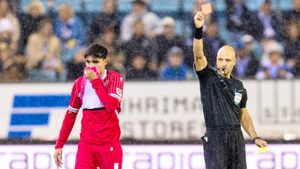 Théo Bouchlarhem devra purger deux matches de suspension.
