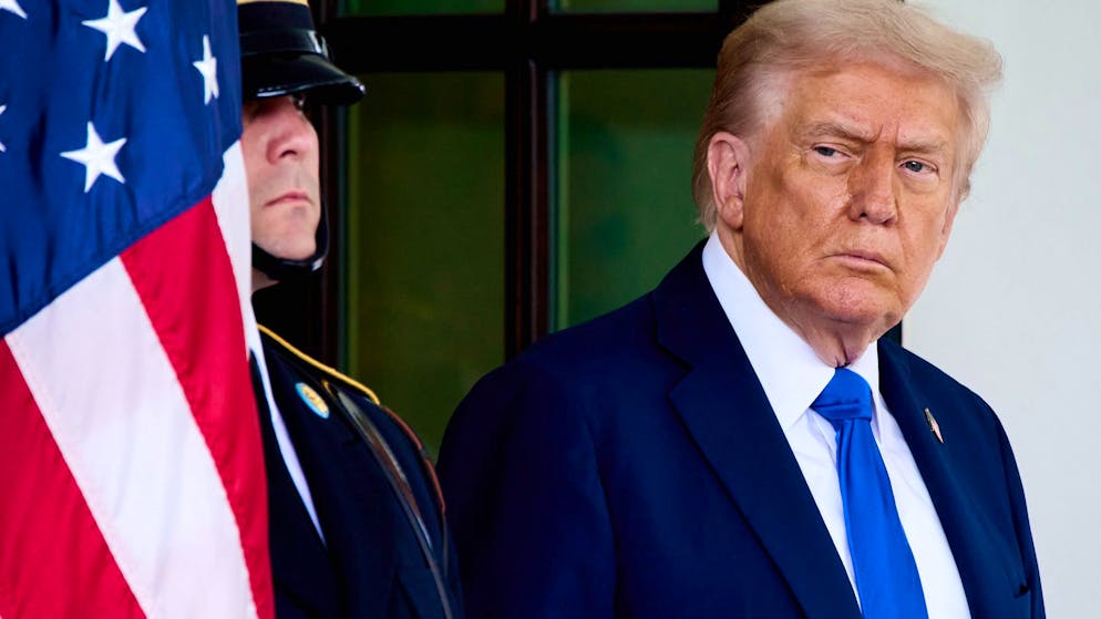 US-Präsident Donald Trump macht innenpolitisch derzeit keine souveräne Figur.