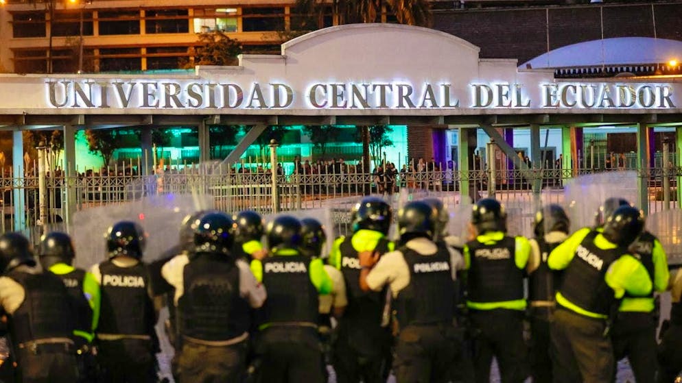 Protests against the abolition of diesel subsidies in Ecuador have recently turned violent. (archive picture)