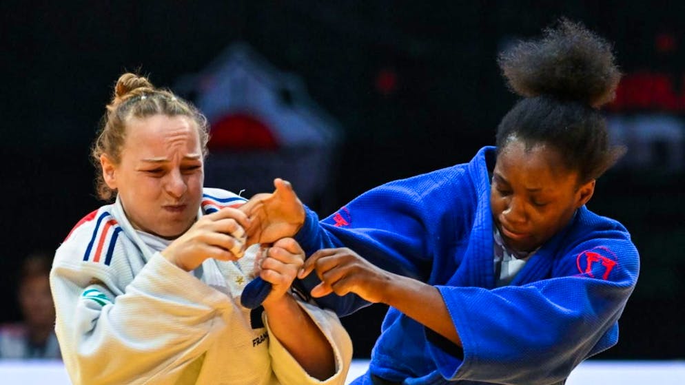 April Fohouo (rechts) ist die erste Schweizer Junioren-Weltmeisterin.