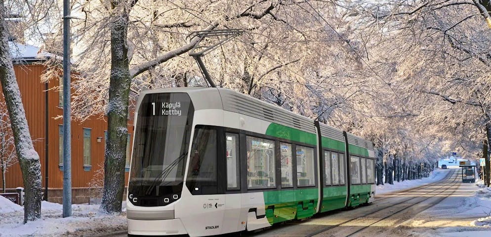 The eastern Swiss train manufacturer Stadler has received an order from Finnalnd.