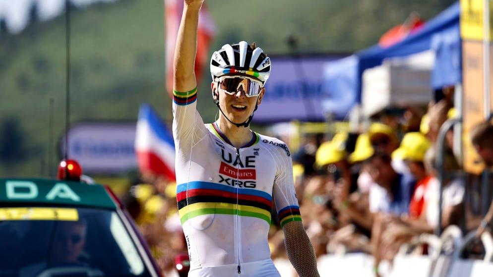 Trois Vallées Varésines. Encore un solo, encore une victoire, encore Pogacar