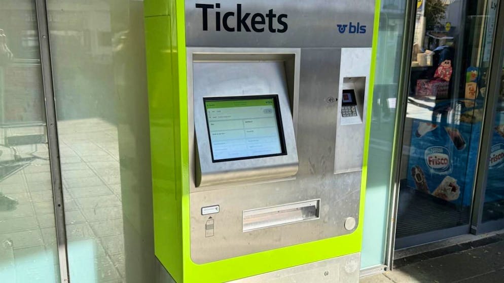 La compagnia ferroviaria BLS rinuncia ai distributori automatici di biglietti nel canton Berna