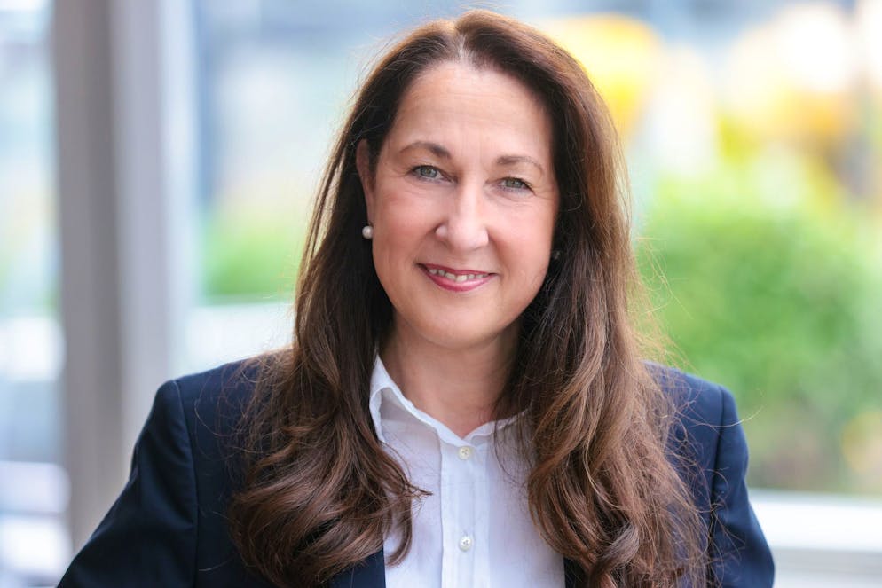 Iris Stalzer sur une photo d’archive non datée de 2025.