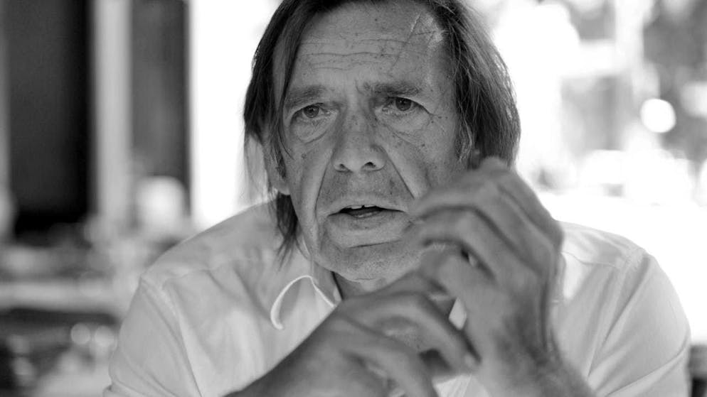 Tabloid journalist Franz Josef Wagner during an interview in Berlin. Photo: Rainer Jensen/dpa (archive photo)