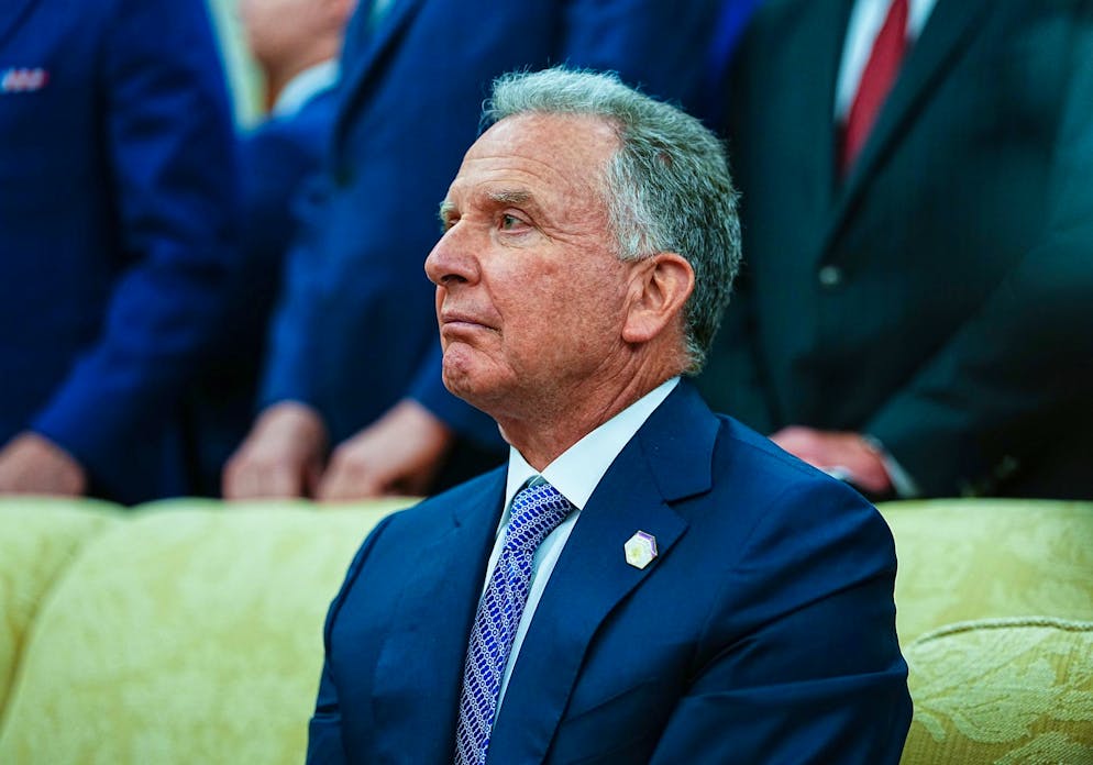 L'inviato speciale di Trump per il Medio Oriente Steven Witkoff in una foto d'archivio