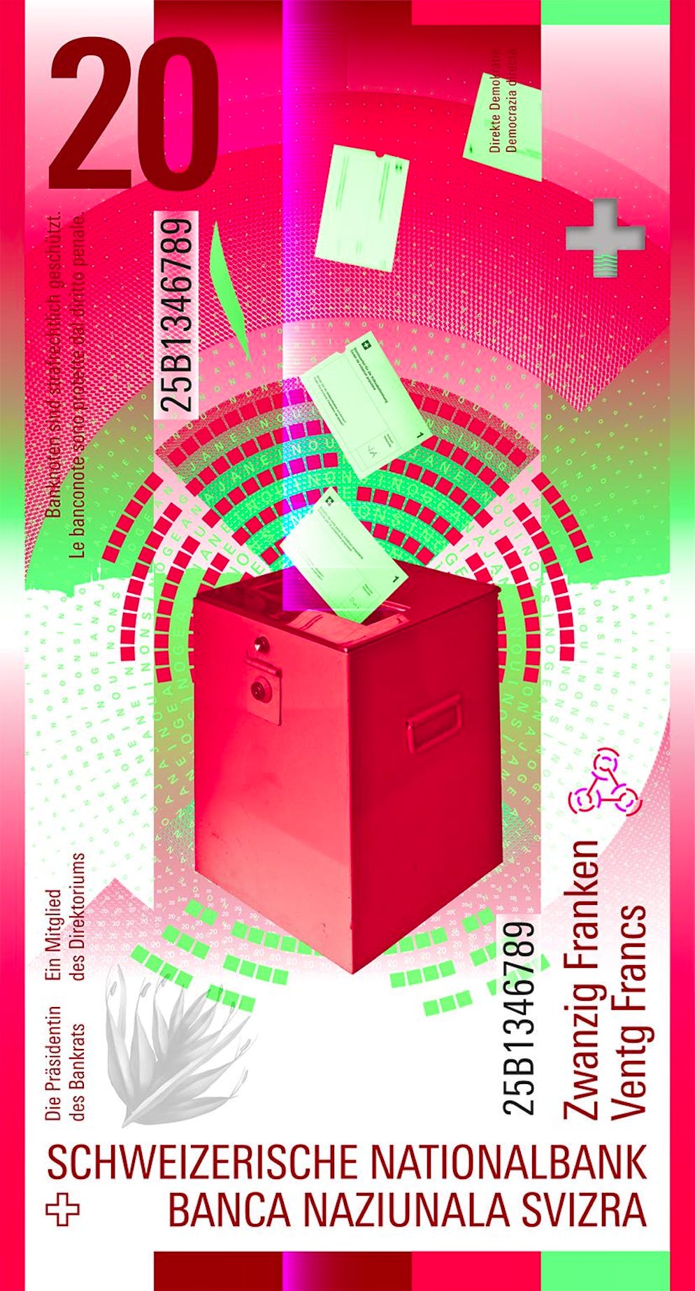 Wettbewerb für neue Banknoten geht in nächste Runde. Konzept G: Skala Design GmbH