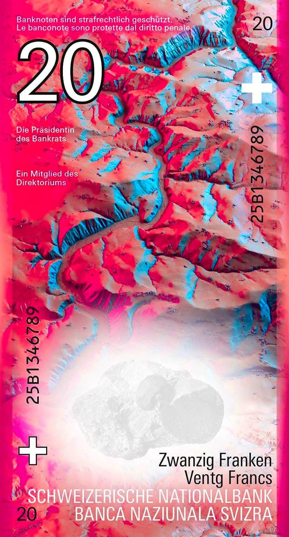 Competition for new banknotes enters next round. Concept H: Studio Marcus Kraft