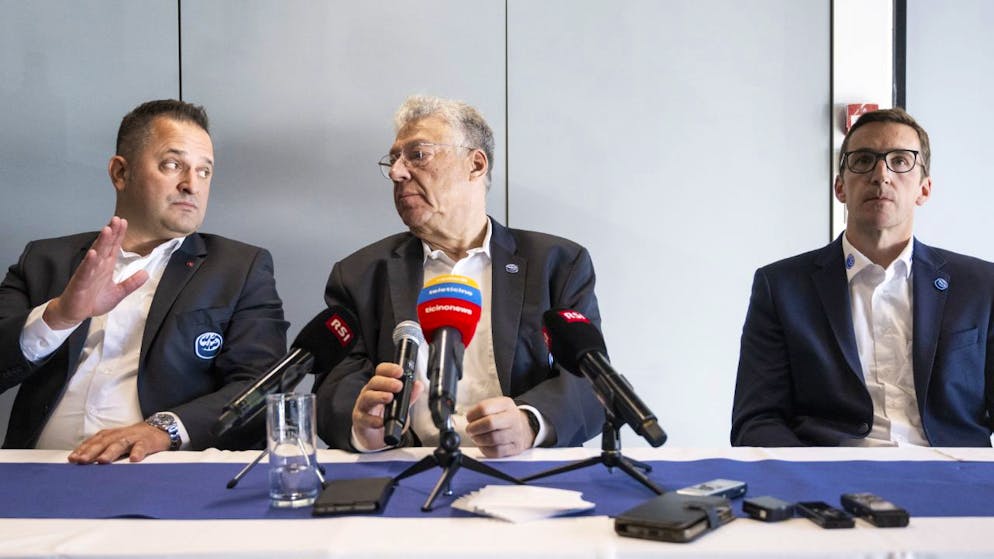 Paolo Duca, Filippo Lombardi und Luca Cereda.