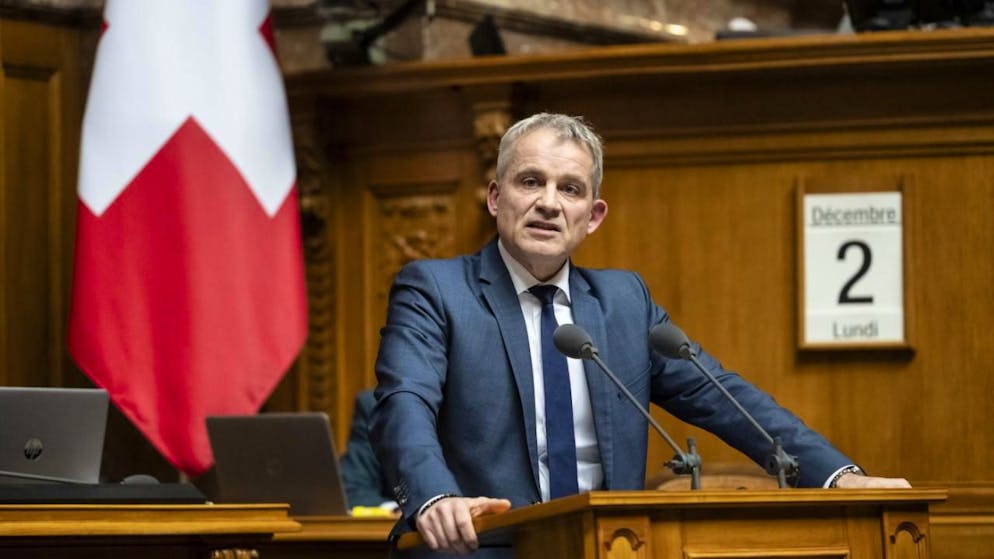 Il Consiglio federale, qui il ministro di giustizia e polizia Beat Jans, ha dovuto tener conto di una richiesta delle Camere federali di riservare lo statuto di protezione S ai soli profughi provenienti dai territori ucraini occupati o contesi.