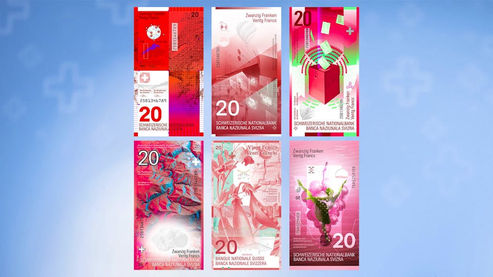 So sieht die 20er-Note der sechs Finalisten aus.