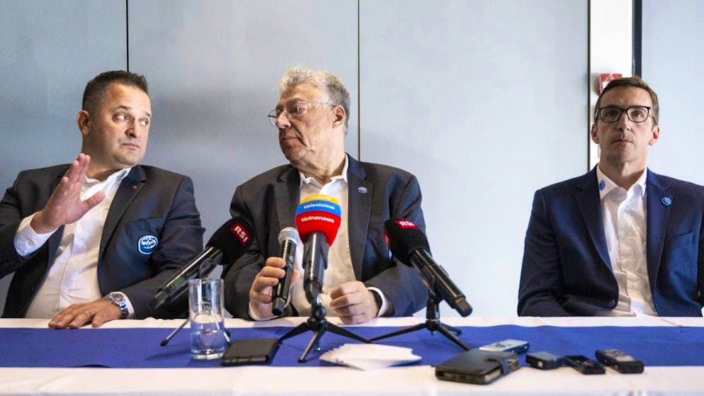 Paolo Duca, Filippo Lombardi and Luca Cereda.