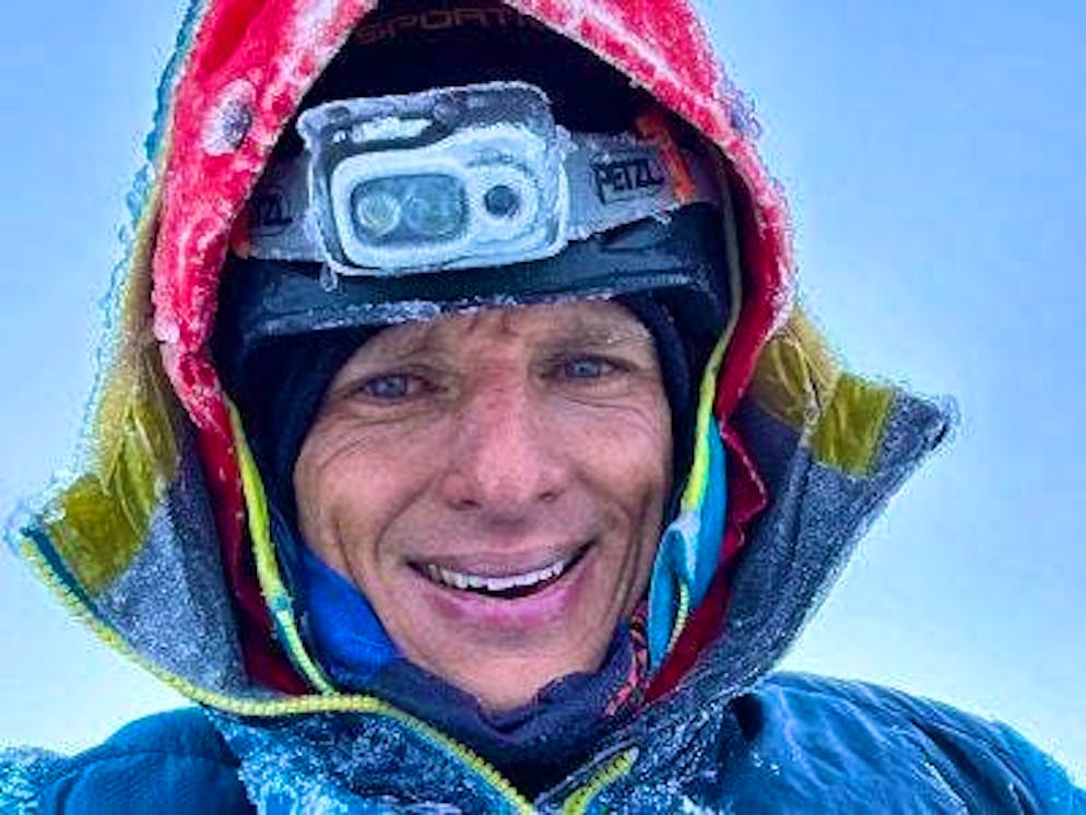 Karl Egloff è stato sul Monte Everest nella primavera del 2025.