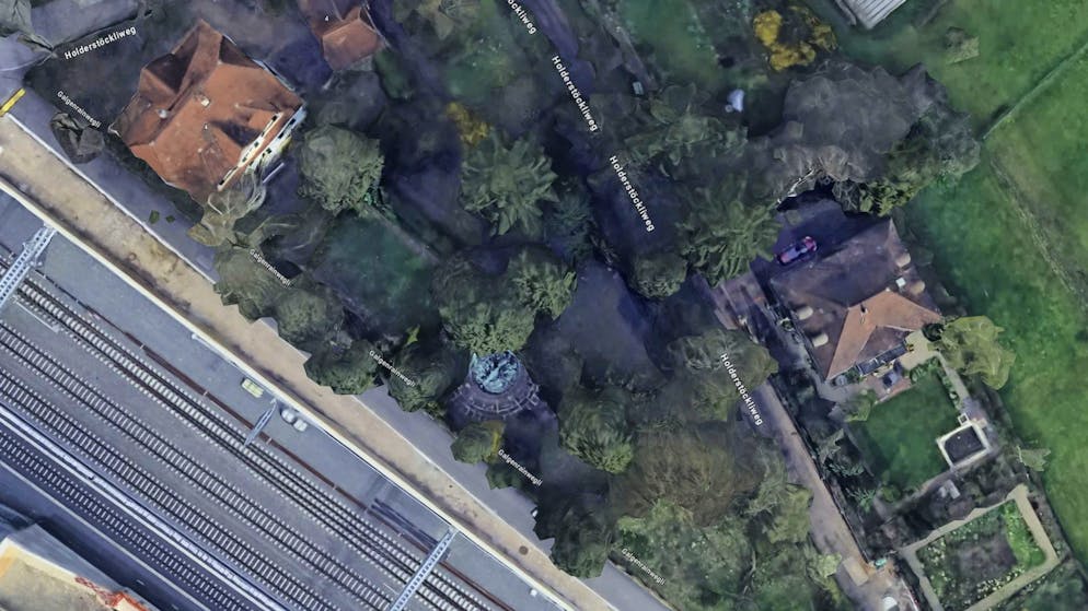 Das Anwesen am Holderstöckliweg in Liestal ist mittlerweile grösstenteils gerodet.