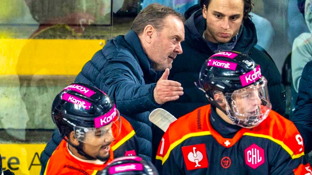Successful debut: Heinz Ehlers and SC Bern fulfilled their compulsory task against Belfast with aplomb