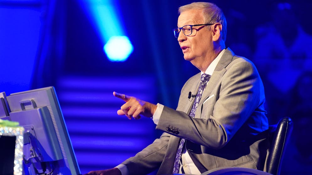 «Keiner ist unglücklicher ausgeschieden als Sie»: Moderator Günther Jauch über die Fehlentscheidung vom «Wer wird Millionär?»-Kandidaten Marc Offenbacher.