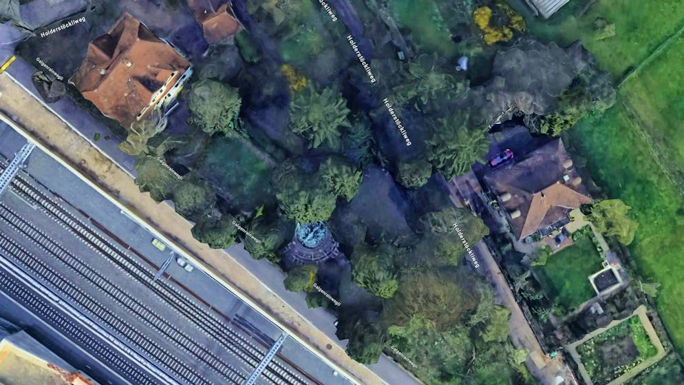 Most of the property on Holderstöckliweg in Liestal has now been cleared.