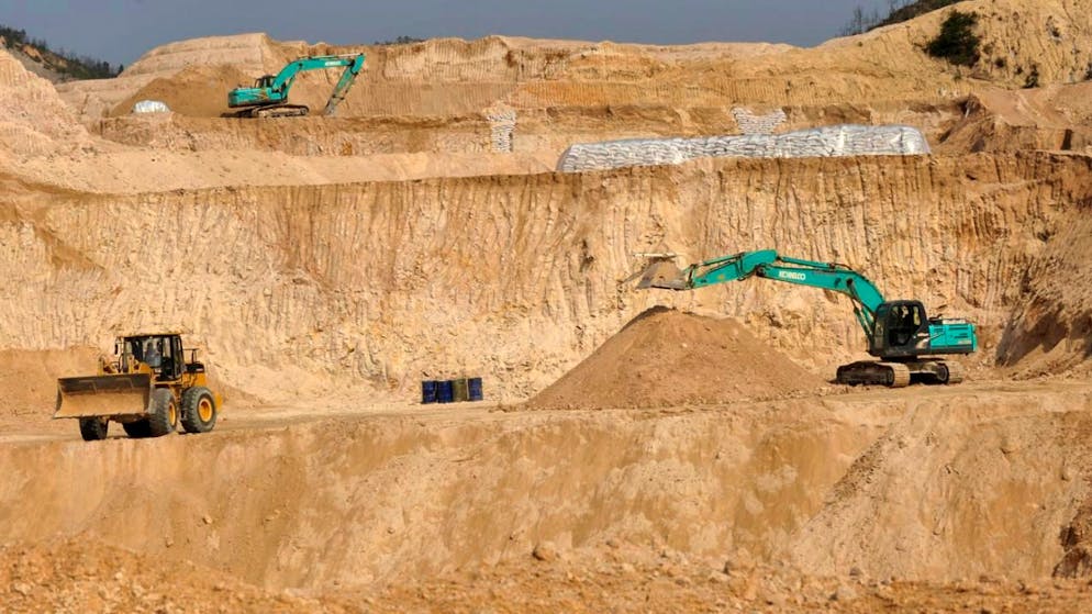 Una miniera nella provincia cinese di Jiangxi